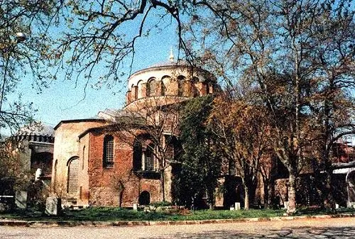 Храм св Ирины во дворце Топкапи Ушедший от времени в землю низ храма св - фото 214