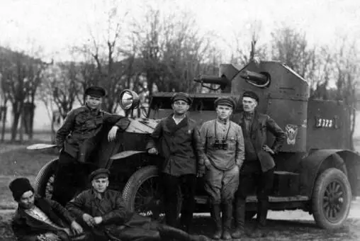 ШеффилдСимплекс одного из автобронеотрядов Красной Армии 1919 год Машина - фото 165