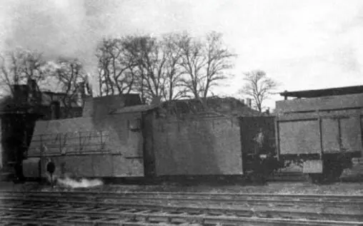 Бронепоезд 5го Сибирского железнодорожного батальона в Двинске 1916 год - фото 264
