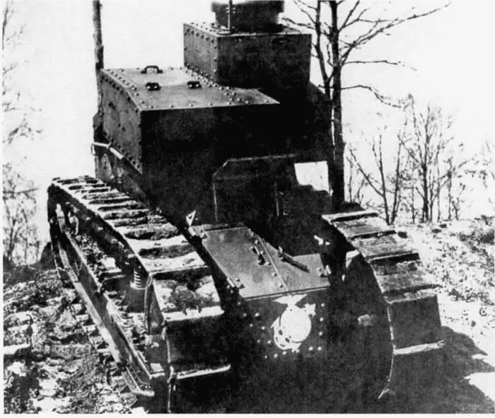 Радиотанк Рено TSF на маневрах американской армии Начало 1930х годов Судя - фото 68
