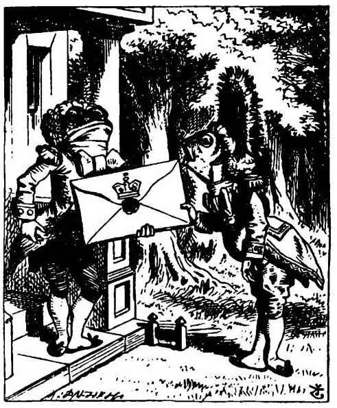Then they both bowed low and their curls got entangled together Alice laughed - фото 24