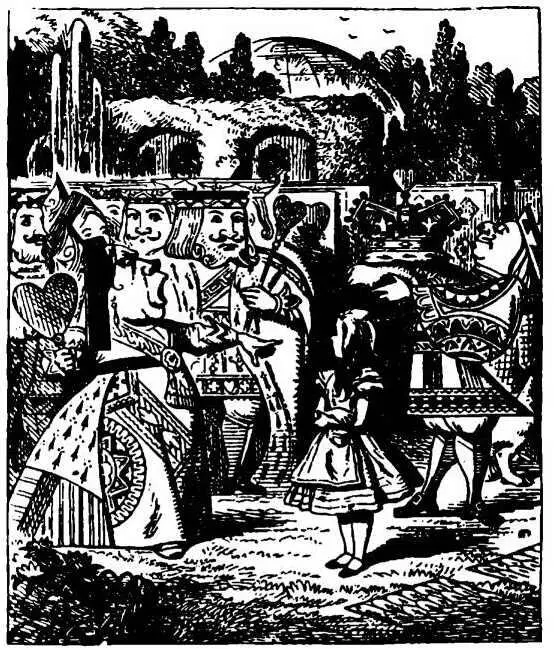 The Queen turned angrily away from him and said to the Knave Turn them over - фото 33