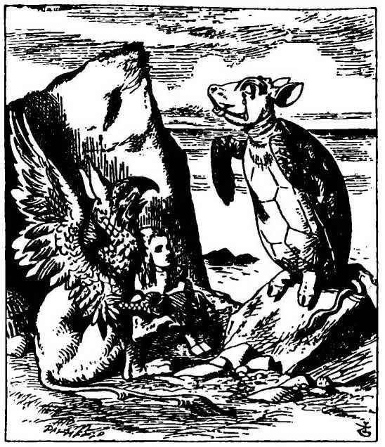The Gryphon lifted up both its paws in surprise What Never heard of - фото 38