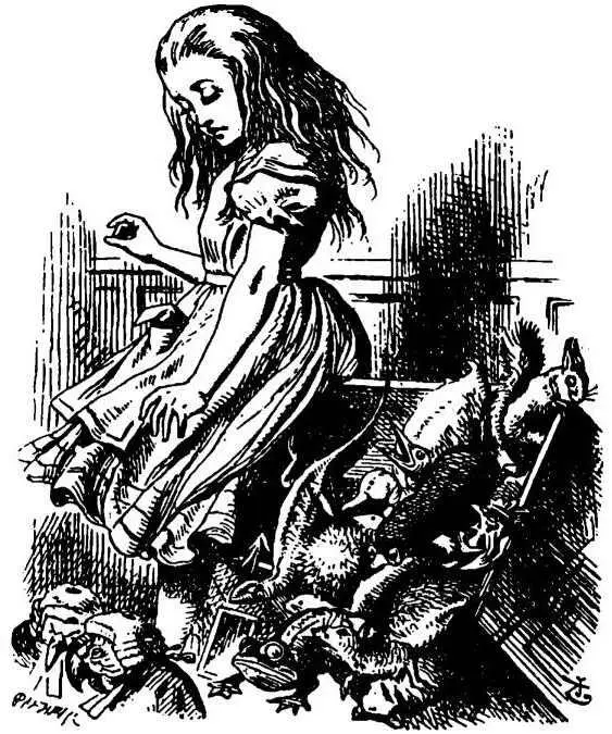 Oh I beg your pardon she exclaimed in a tone of great dismay and began - фото 44