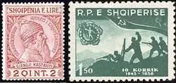 Почтовые марки Албании Итальянская почта в Албании До 1912 Албания входила - фото 23