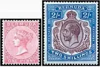 Почтовые марки Бермудских овов БЕРНBern столица Швейцарии Здесь в 1874 - фото 104