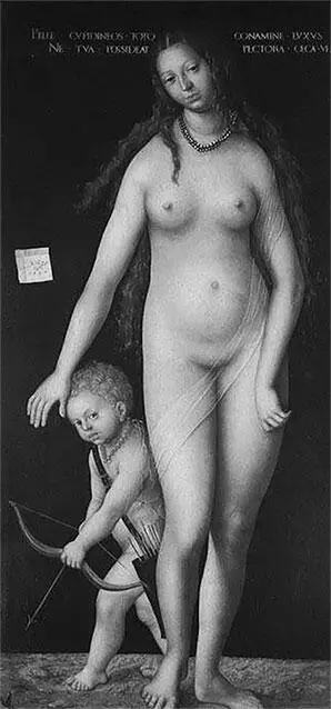 Рис 12Откровенно любуясь обнаженным женским телом Лукас Кранах Старший - фото 2