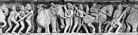 Рис 150 Старинный барельеф из древнеиндийского храма Лакшмана Lakshmana - фото 59