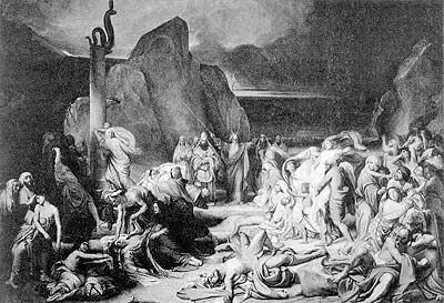 Рис 195 Медный змий Картина ФА Бруни 18271841 Петербург Русский - фото 106