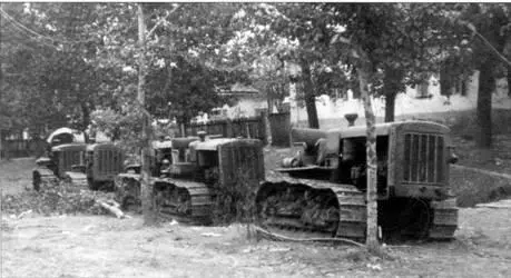 Тракторы С65 летом 1941 г На военной службе Формирование в годы первых - фото 90