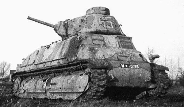 Французский танк SOMUA S35 Французский танк Char1Bbis Английский - фото 22