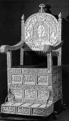 Рис 254 Трон якобы Ивана IV Грозного Хранится в Оружейной Палате - фото 140