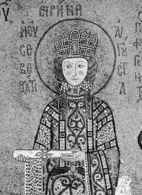 Рис 2115 Императрица Ирина Мозаика в соборе Святой Софии Не она ли - фото 201