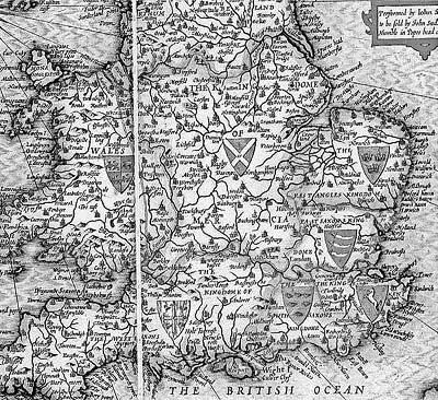 Рис 69 Фрагмент карты Джона Спиди John Speed 16111612 годов Указано - фото 376