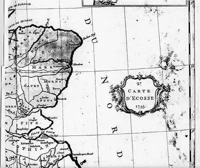 Рис 622 Карта Шотландии 1755 года 4я часть Взято из 1018 Но особенно - фото 389