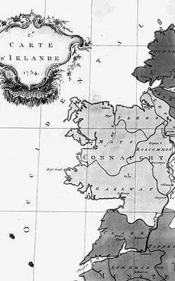 Рис 632 Карта Ирландии 1754 года Указаны область под названием ROSCOMMON и - фото 399
