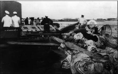 Июль 1914 г мобилизационные мероприятия на Славе своз на берег лишнего - фото 158