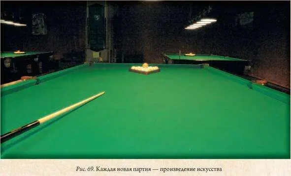 8 Исходная расстановка шаров 81 Перед начальным ударом пятнадцать белых - фото 72