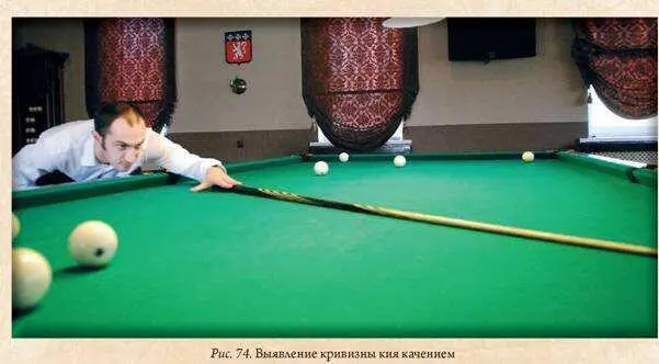 Потренировавшись несколько месяцев с предоставляемым в бильярдной общаковым - фото 79