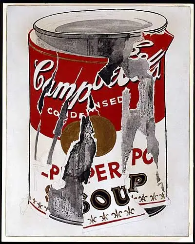 Энди Уорхол Банка супа Campbells перечного с надорванной этикеткой 1962 - фото 1