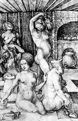 Рис 52а Рисунок А Дюрера Женская баня Датируется историками 1496 годом - фото 54