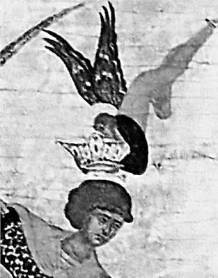 Рис 61 Увеличенный фрагмент иконы Чудо Георгия о Змие с изображением - фото 65