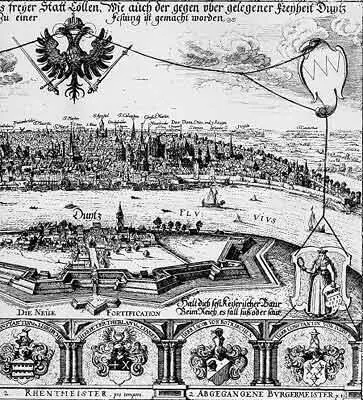 Рис 128 Старая немецкая гравюра 1633 года или 1635 года с изображением города - фото 137