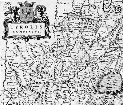 Рис 132 Одноглавый орел на карте Тироля 1662 года Взято из 1343 с 104 - фото 141