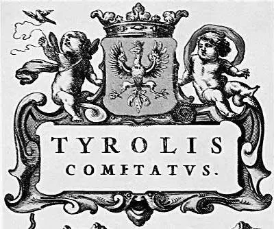Рис 133 Увеличенное изображение одноглавого орла с карты Тироля 1661 года - фото 142