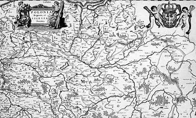 Рис 156 Карта 1634 года Польши Силезии части Богемии На ней два герба - фото 165