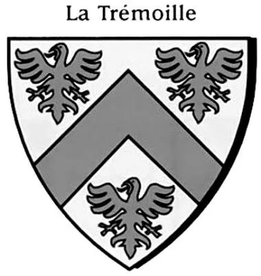Рис 165 Французский герб рода la Trémoille Три одноглавых орла смотрящие на - фото 174