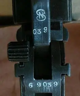 Предохранительный механизм пистолета Маузер К96 Mauser C96 установлен на - фото 12