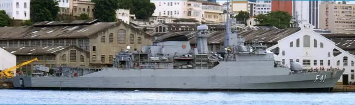 Фрегат F41 Defensora ВМС Бразилии Патрульный корабль Р47 Guru pi ВМС - фото 161