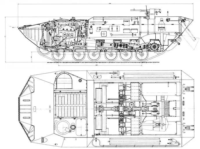 К78 с шестикатковой ходовой частью К78 с семикатковой ходовой частью - фото 77