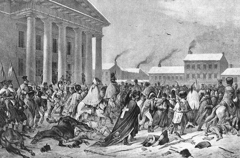 Остатки Grande Armée в Вильне 9 декабря 1812 г Худ Ян Кшиштоф Дарнель - фото 79