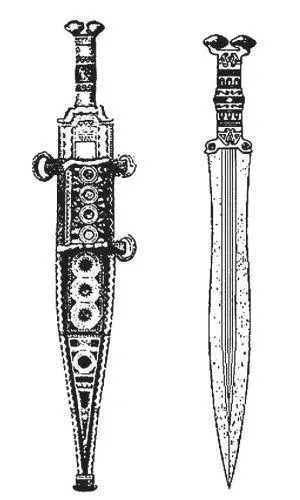 Римский меч gladius Амфитеатр был посвящен видимо в правление Тита с - фото 117