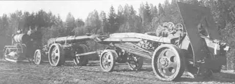 С60 буксирует 152мм пушку обр 191030 г ствольную повозку со стволом и - фото 115