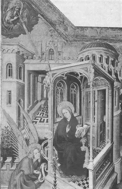 Рис 423 Фрагмент иконы Благовещение и Встреча Марии с Елизаветой Мельхиор - фото 152