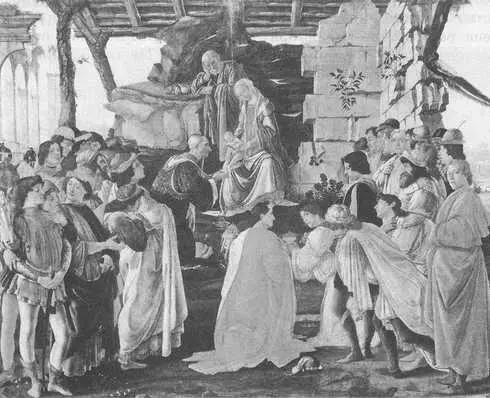 Рис 215 Поклонение Волхвов Сандро Ботичелли Botticelli Sandro якобы - фото 23