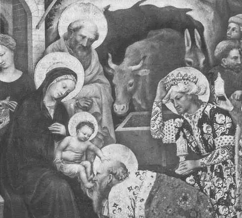 Рис 82 Животные в хлеву бывшие при Рождестве Христове Фрагмент картины - фото 248