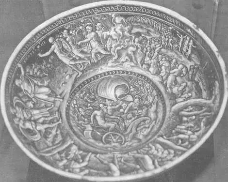 Рис 810 Переход Моисея через море Французская эмаль Якобы начало XVI века - фото 256