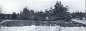 ИС4 в танковом окопе без маскировки Танк ИС4 с маскировочной накидкой - фото 162