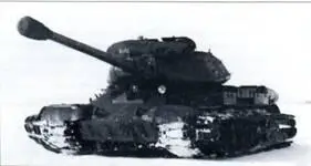 Танк ИС4 со снегоходными гусеницами НИИБТ полигон 1948 г - фото 171