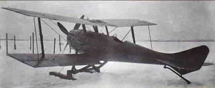 МК1 Рыбка установленный но лыжи зимой 1924 г В середине 1922 г к - фото 64