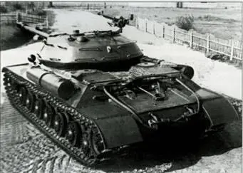 Один из двух танков Объект 701 выпуска 1945 г НИБТ полигон апрель 1945 г - фото 162