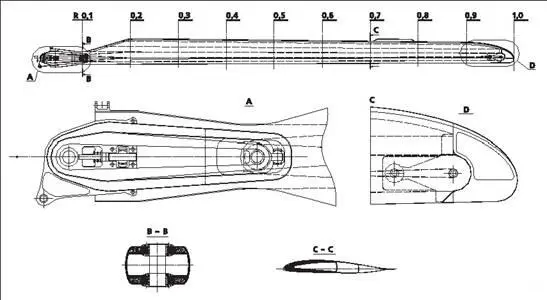 Рис 7 Как уже было отмечено выше лопасть с трубчатым лонжероном и - фото 22