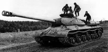 Танк ИС3 после проведения первых мероприятий по УКН НароФоминск август 1956 - фото 165