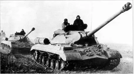 Танки ИС3 на марше машины после проведения мероприятий по УКН 1952 г - фото 166