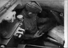 Испытания танка ИС3 на скорострельность НИИБТ полигон 1951 г 1 выемка - фото 185