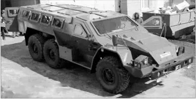 Первый образец специального бронированного автомобиля СБА60К2 Булат По - фото 3